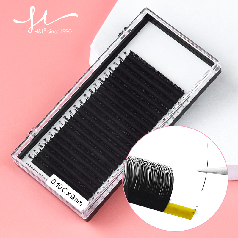 Eyelash Extension Course - 個々のつけまつげ,高品質の天然シミュレーションまつげ,20行