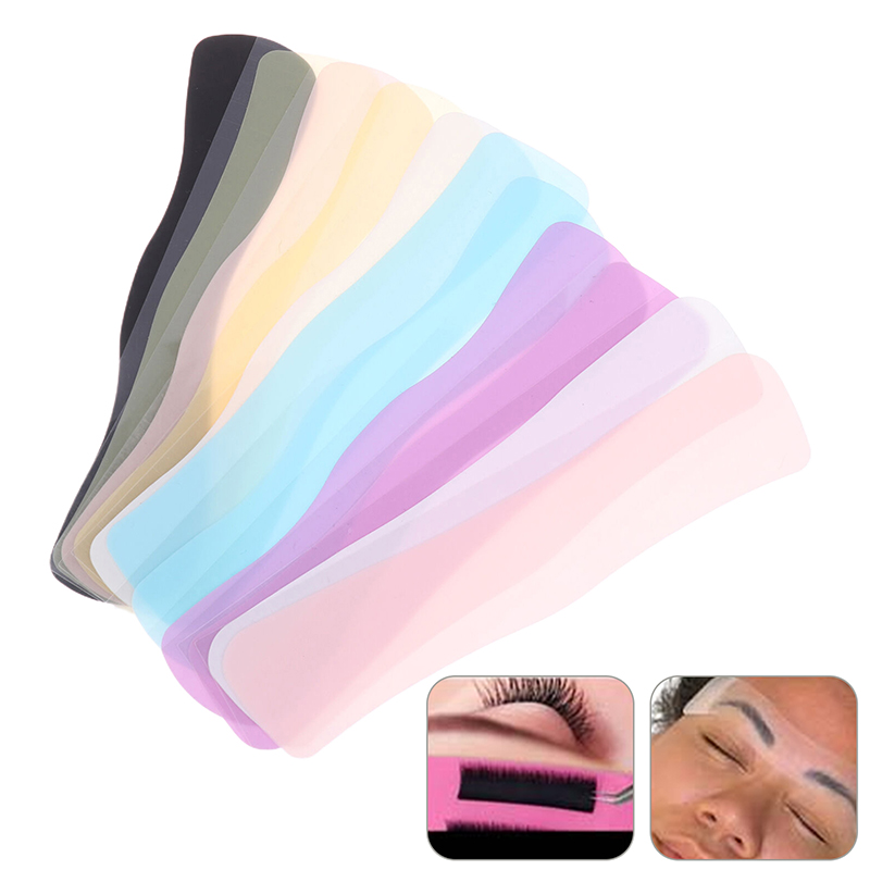 Eyelash Extension Remover At Home - 1個入りシリコン製まつげエクステ額パッド - グラフトラッシュトレイスタンドホルダー まつげ植え付け用美容ツールアクセサリー