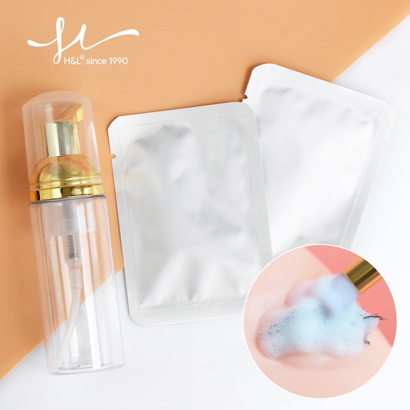 H & l-つけまつげ用の加熱された保湿剤,5ml,発泡性を - Eyelash Extension Wash のレビューと価格