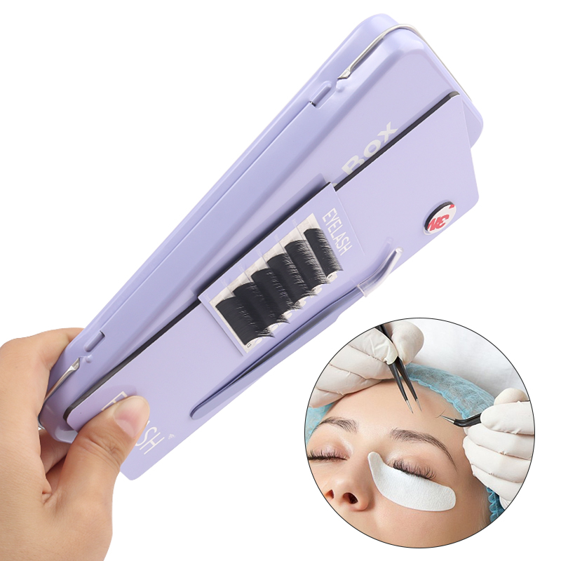マグネット式まつげエクステンション収納ボックス プロ用まつげ - Lash Tray Organizer のレビューと価格