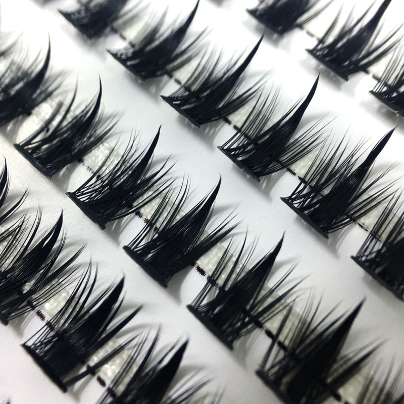 1箱/150束 ミンクまつげ 3D ナチュラル ロシアン シ - Eyelash Extension Remover At Home のレビューと価格