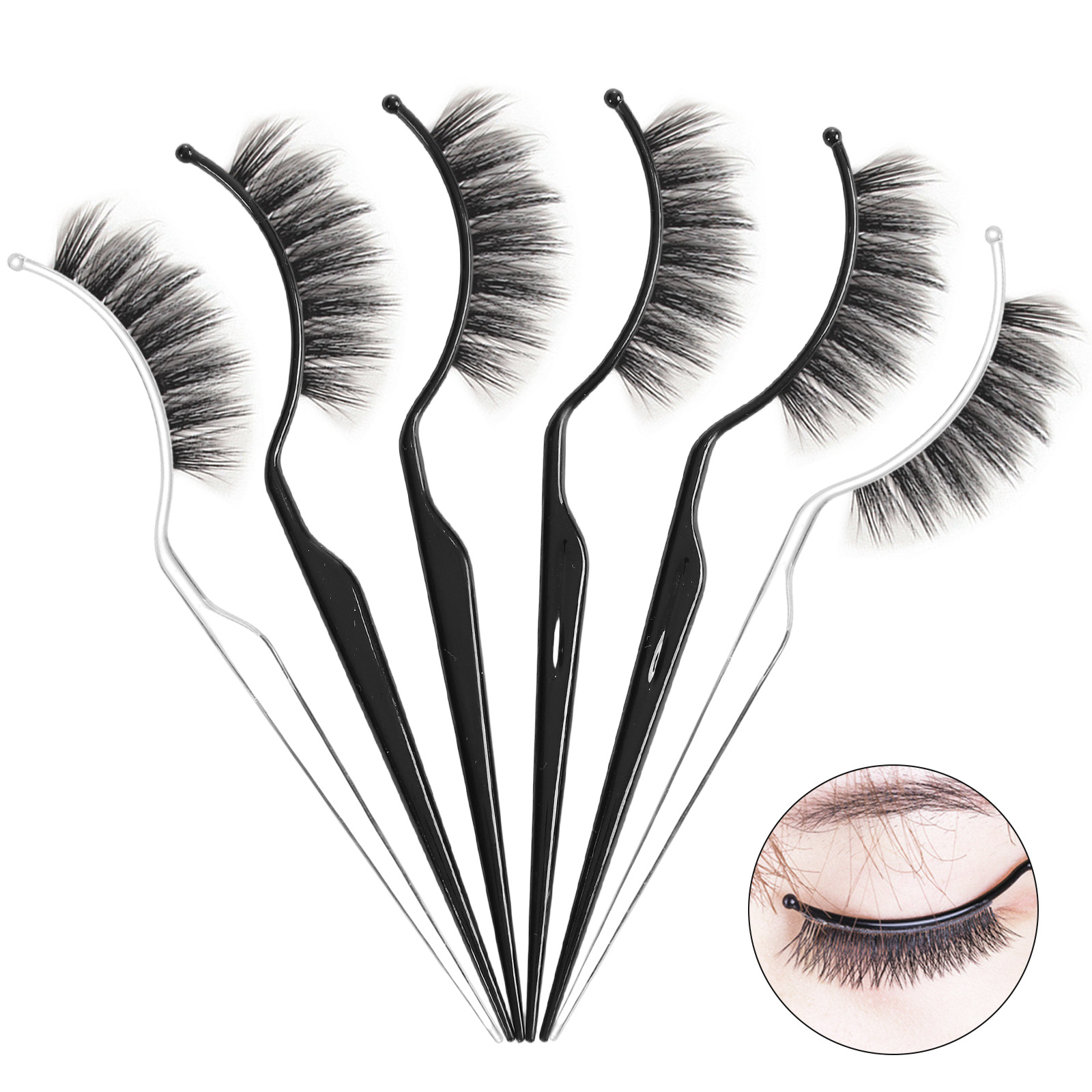 10 個つけまつげトライアル装着デバイスまつげスタイルディス - Eyelash Extension Course のレビューと価格