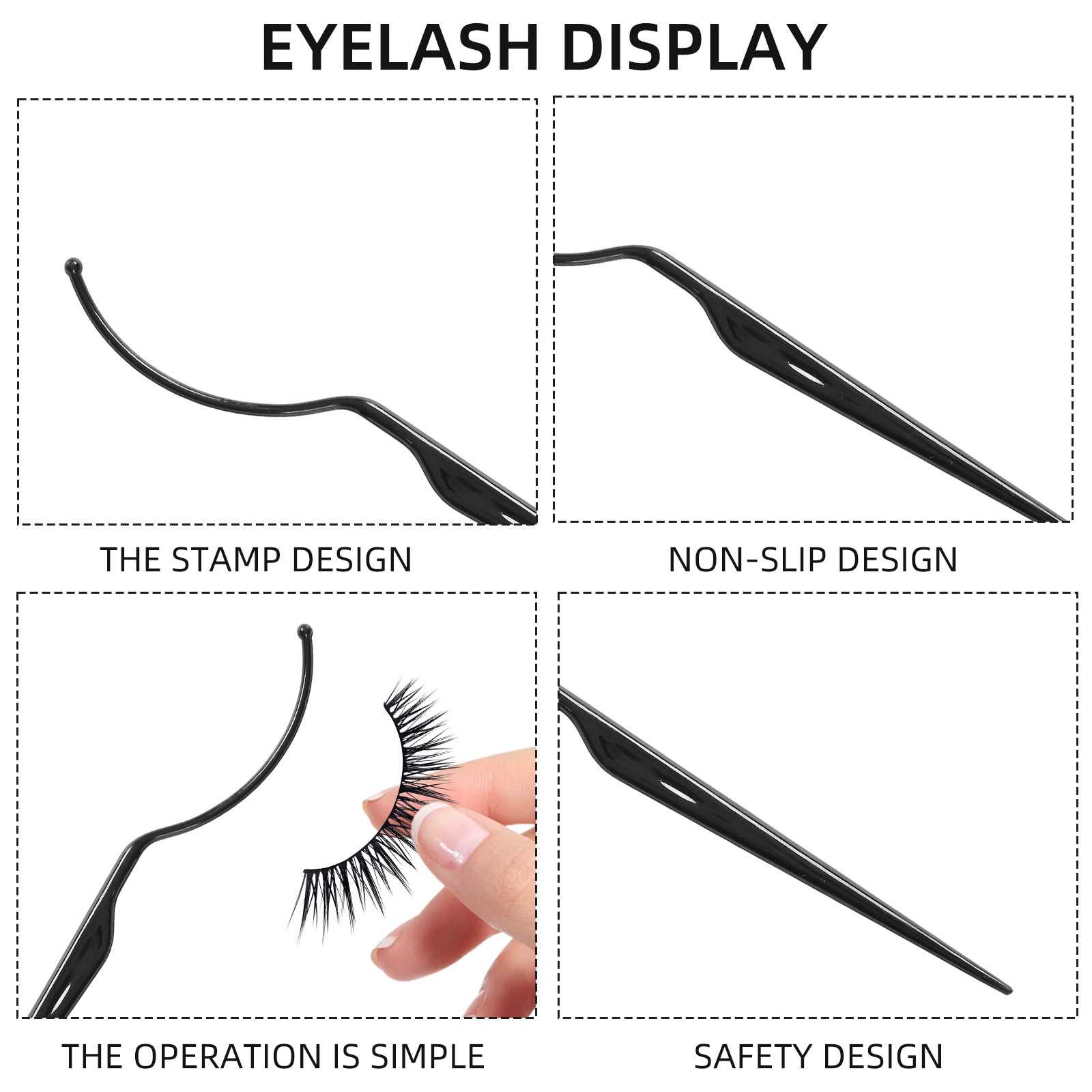 10 個つけまつげトライアル装着デバイスまつげスタイルディス - Eyelash Extension Course のレビューと価格