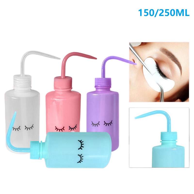 150/250 ミリリットル水噴霧ボトル安全リンスボトル散水 - Eyelash Extension Wash のレビューと価格
