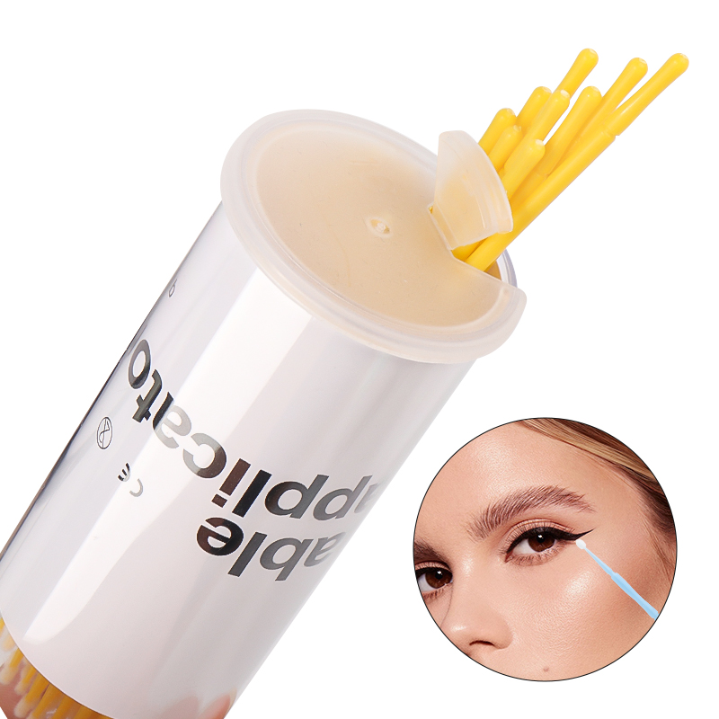 100 個使い捨てまつげブラシラッシュエクステンションマイク - Eyelash Extension For Beginners のレビューと価格