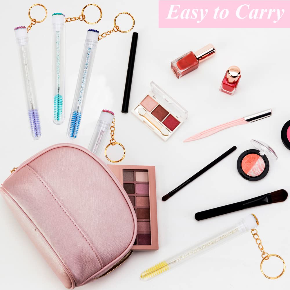 20 個キーリングまつげ Spoolies ブラシマスカラワ - Eyelash Extension For Beginners のレビューと価格