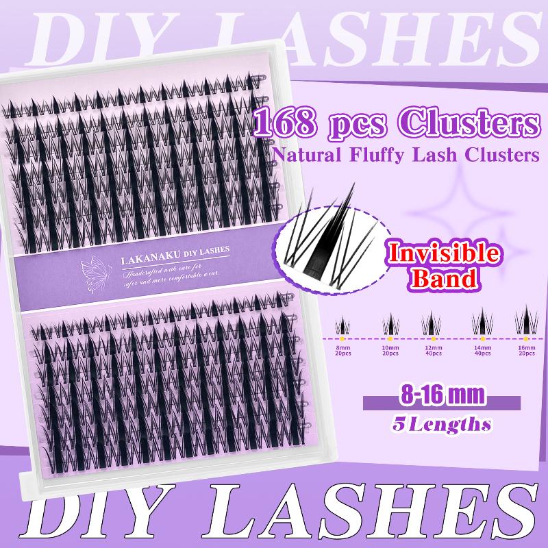 自然なまつげ まつげ束 個別でふわふわ 簡単装着 初心者向け - Eyelash Extension For Beginners のレビューと価格