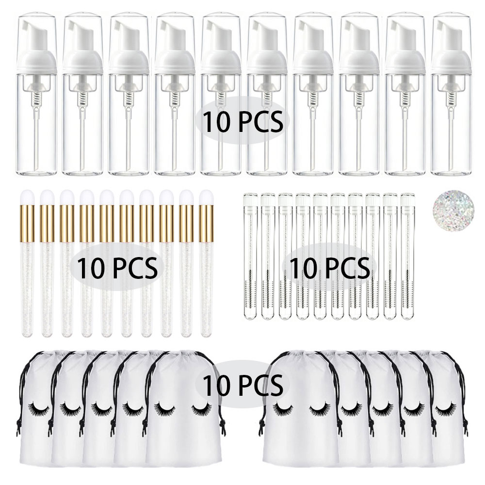 20個入り/40個入り 60ml プロ仕様の空容器、詰め替え - Refill Eyelash Extension のレビューと価格