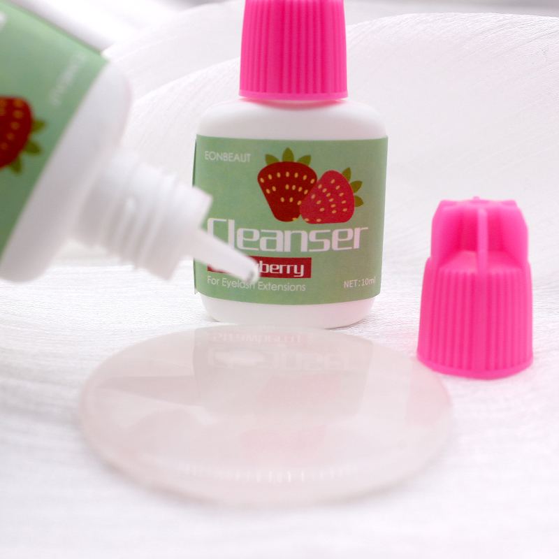 動物園の香りのつけまつげエクステ,イチゴ用品,天然接着剤,ク - Eyelash Extension Wash のレビューと価格