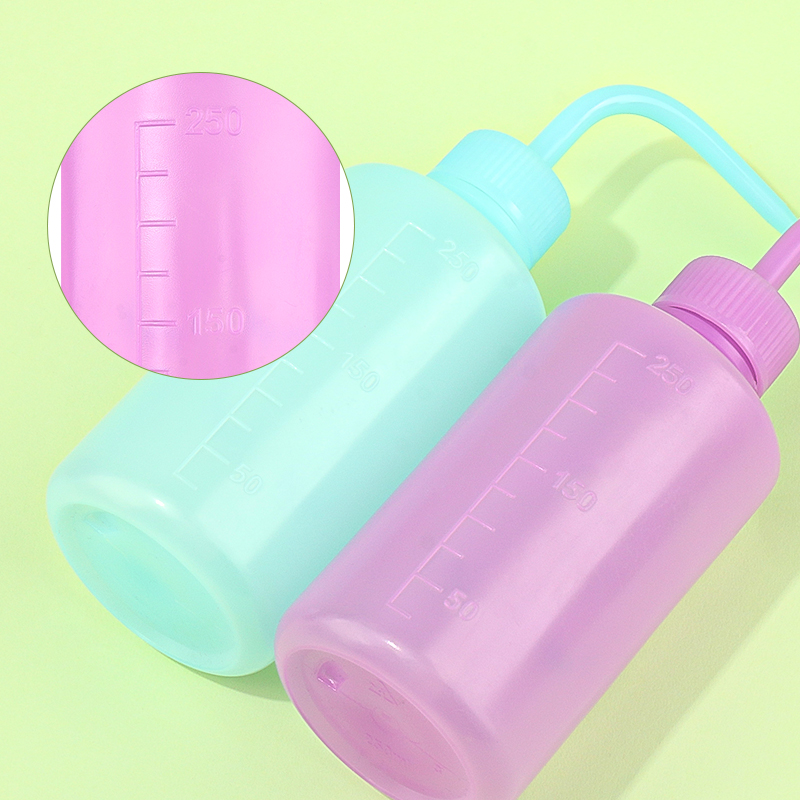まつげエクステ用カーブノズルウォッシュボトル、多色プラスチッ - Eyelash Extension Wash のレビューと価格