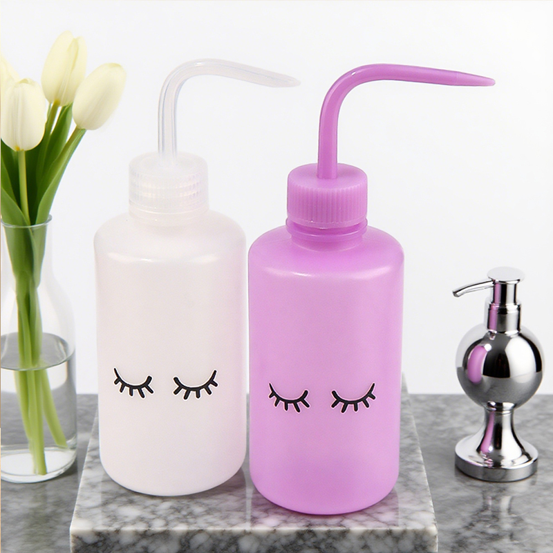 まつげエクステ用カーブノズルウォッシュボトル、多色プラスチッ - Eyelash Extension Wash のレビューと価格