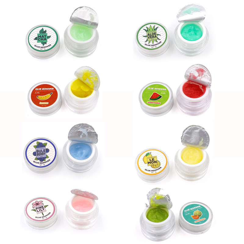香りのつけまつげを取り除くためのプロの接着剤リムーバー,自然 - Eyelash Extension Wash のレビューと価格
