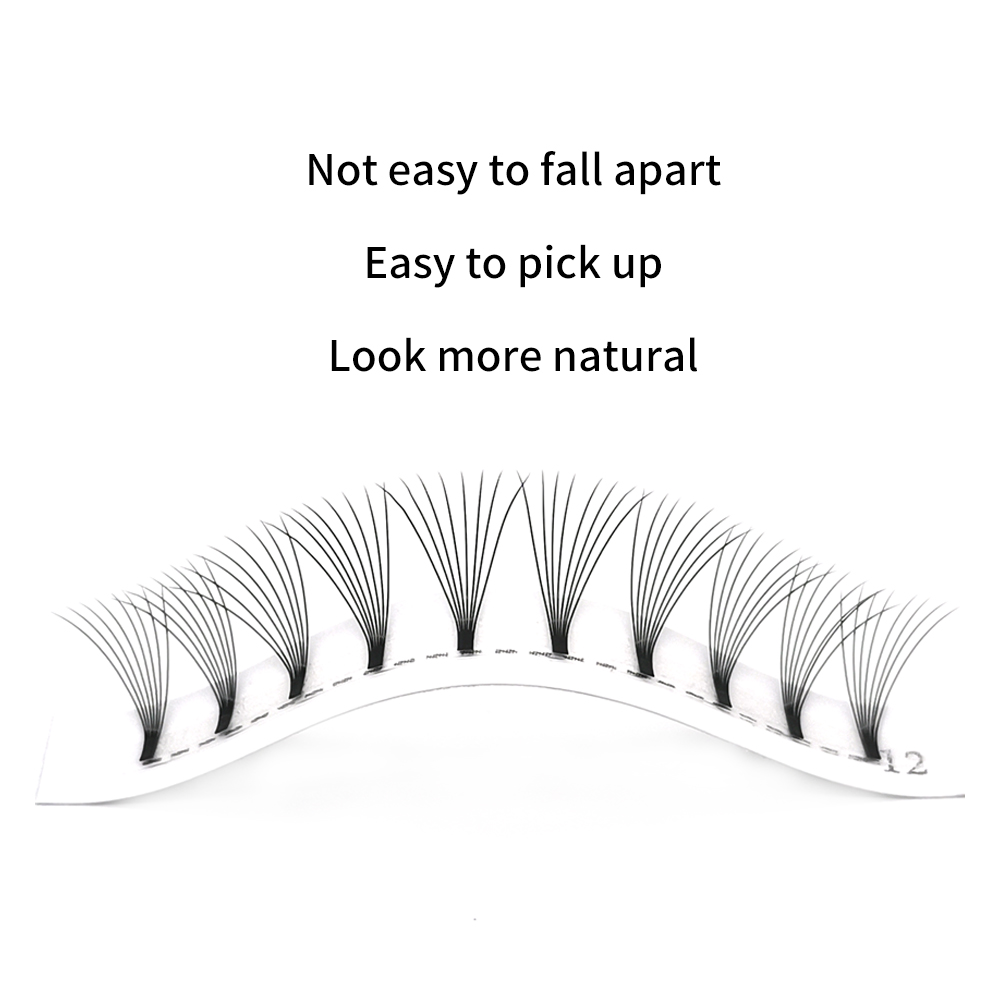 Jinyanhua 8Dファンまつげエクステンション0.07 - Eyelash Extension Remover At Home のレビューと価格