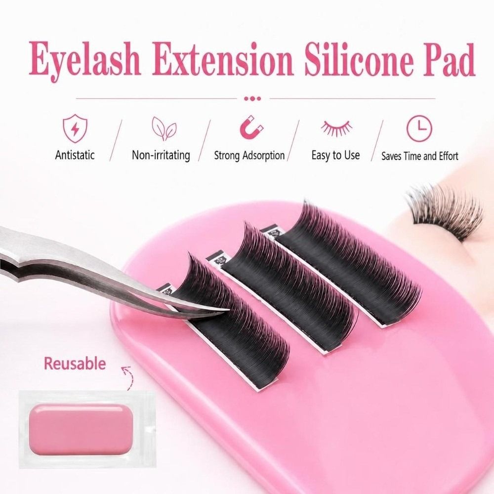 まつげエクステ用額用ステッカーパッド シリコン製透明 まつげ - Lash Tray Organizer のレビューと価格