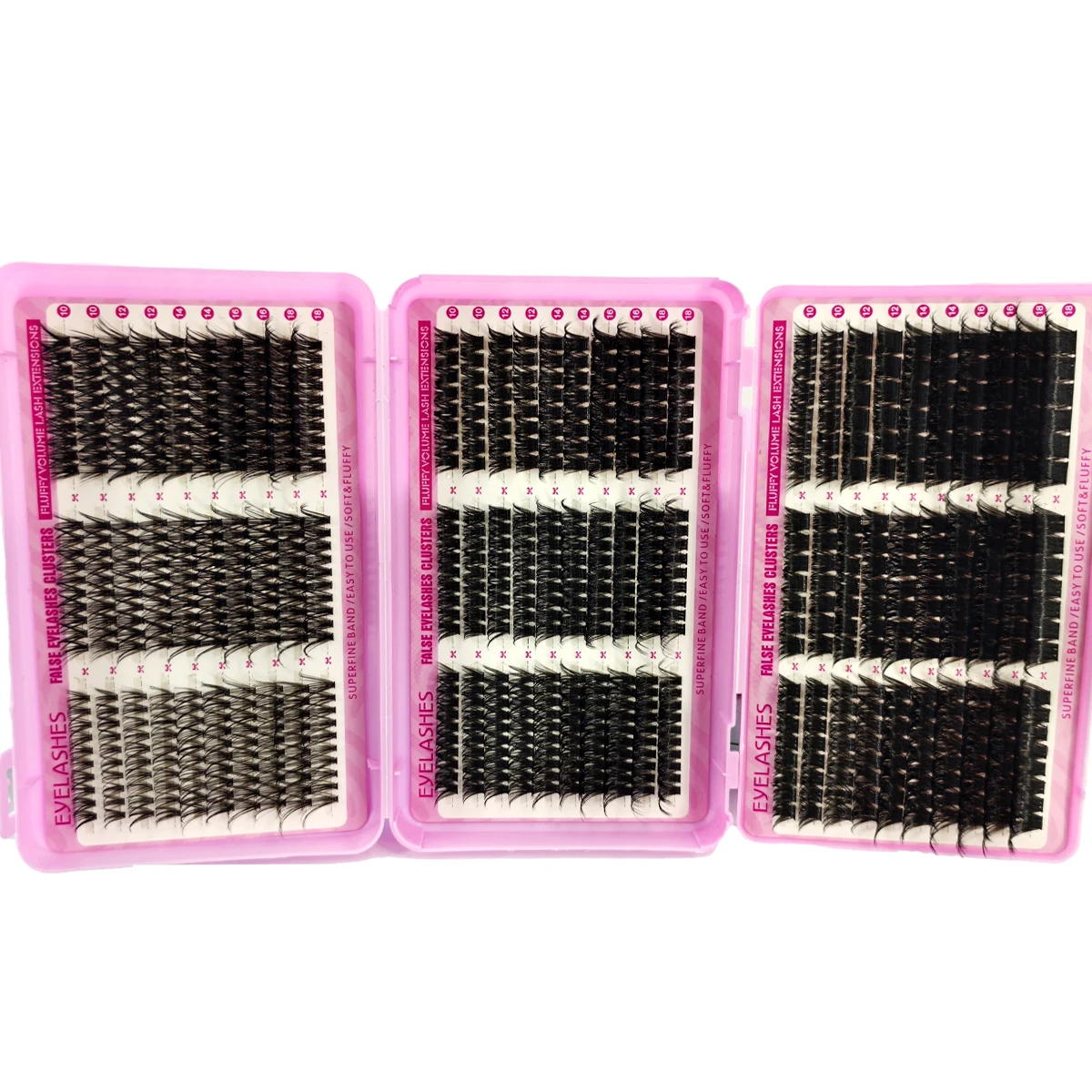 DIYまつげブック ラッシュクラスター 90列 780ファン - Funny Eyelash Extension のレビューと価格